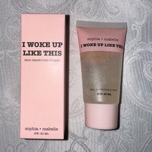 sophia + mabelle
I WOKE UP LIKE THIS
skin perfecting primer
NW: 30 ML,NEW SEALED